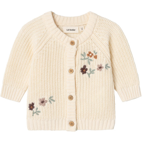 Lil'Atelier Birch Emlen Strik Cardigan