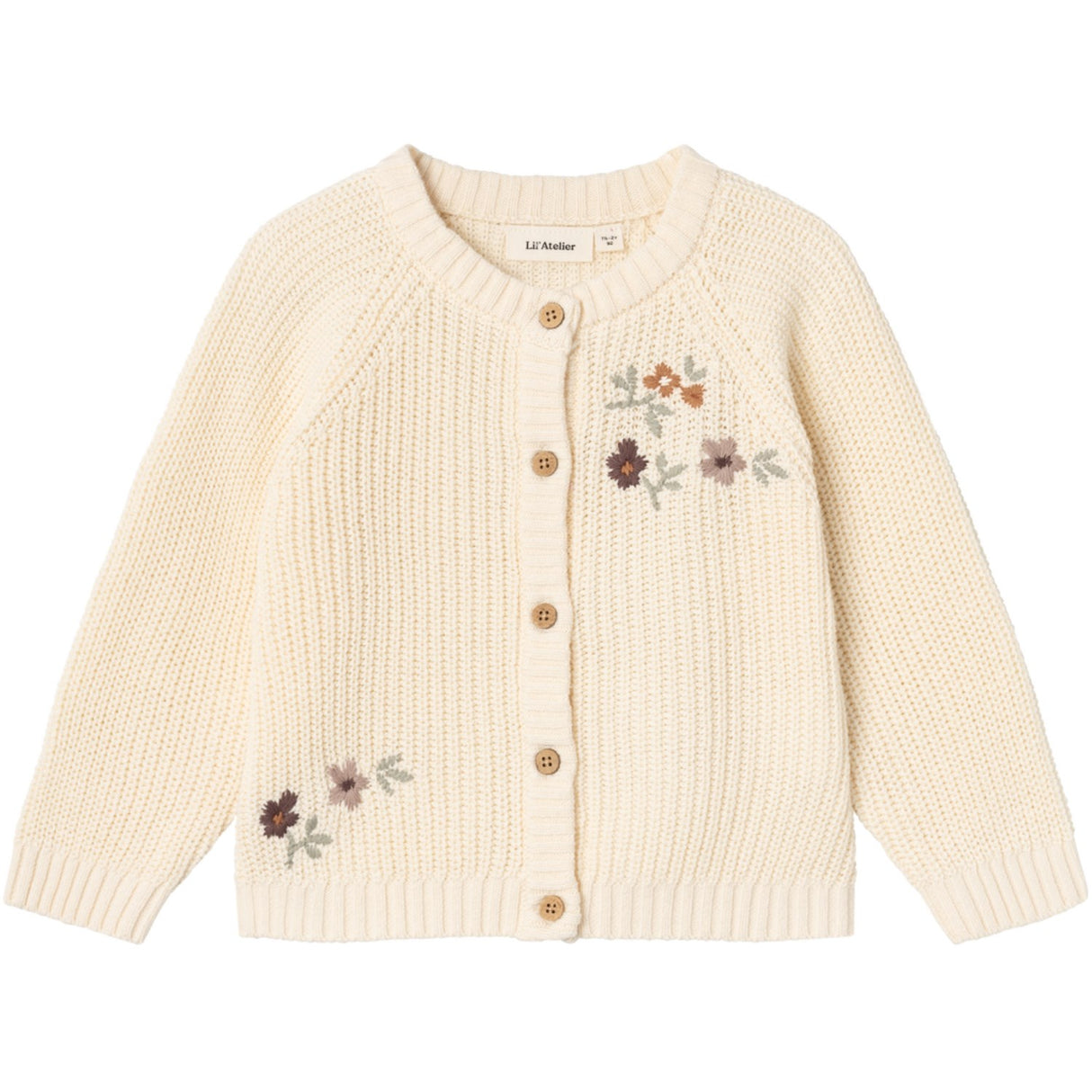 Lil'Atelier Birch Emlen Strik Cardigan