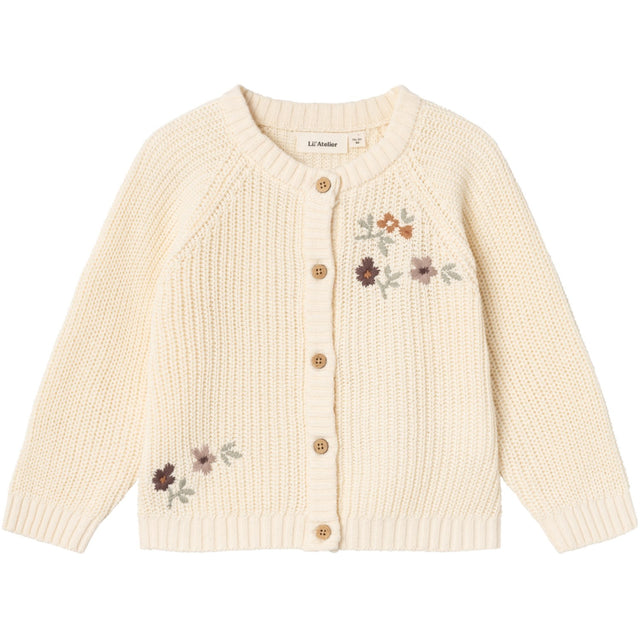 Lil'Atelier Birch Emlen Strik Cardigan