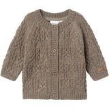 Name It Walnut Wrilla Uld Strik Cardigan