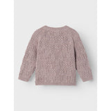 Name It Purple Dove Wrilla Uld Strik Cardigan