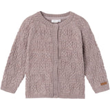 Name It Purple Dove Wrilla Uld Strik Cardigan