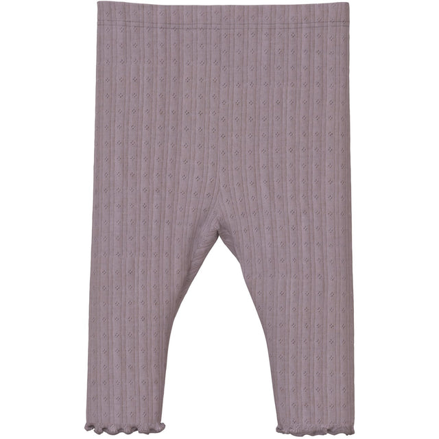 Name It Purple Dove Wossa Wool/Silk Rib Leggings