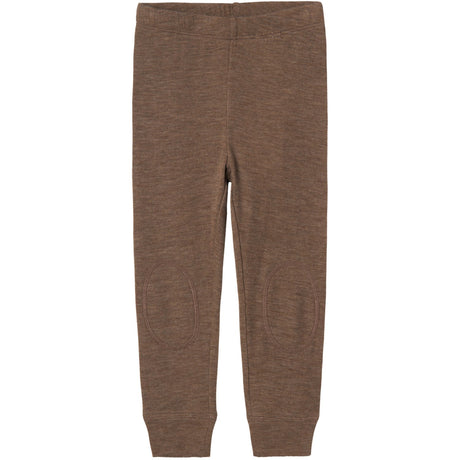 Name It Walnut Wossa Wool/Silk Rib Leggings