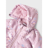 Name It Mauve Shadows Unicorn Maxi Jacket AOP 3