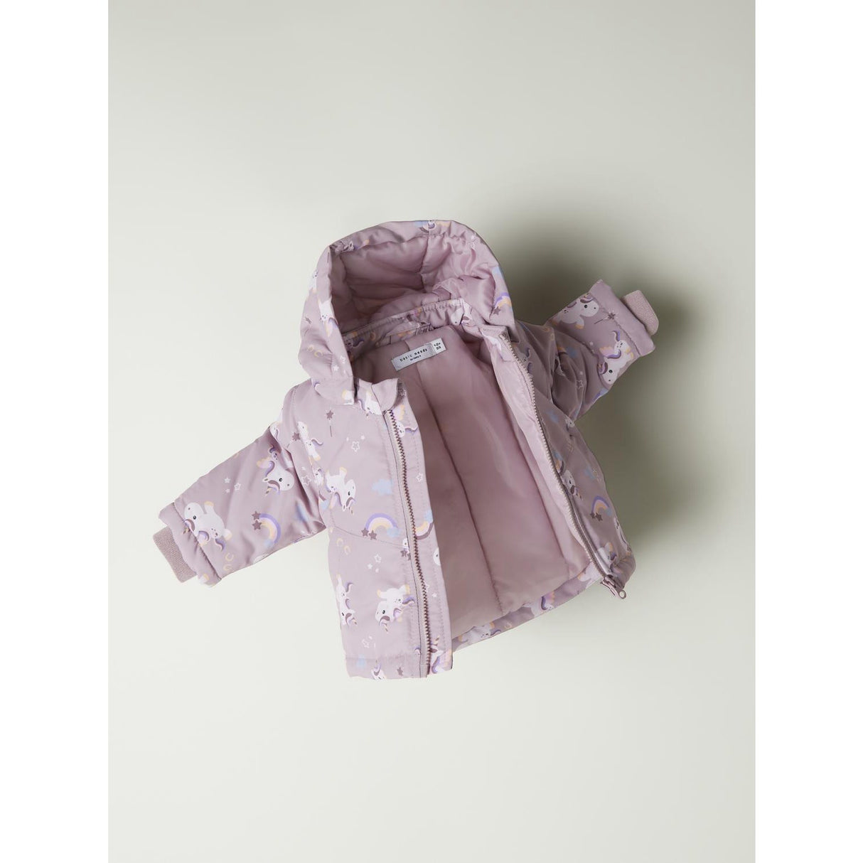 Name It Mauve Shadows Unicorn Maxi Jacket AOP 2