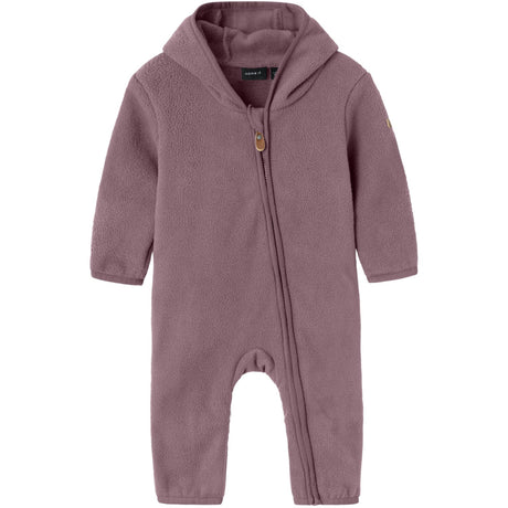 Name It Grape Shake Meeko Fleece Suit