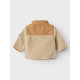 Name It Oxford Tan Mosie Teddy Jakke