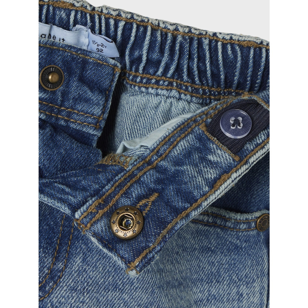 Name It Medium Blue Denim Silas Tapered Jeans