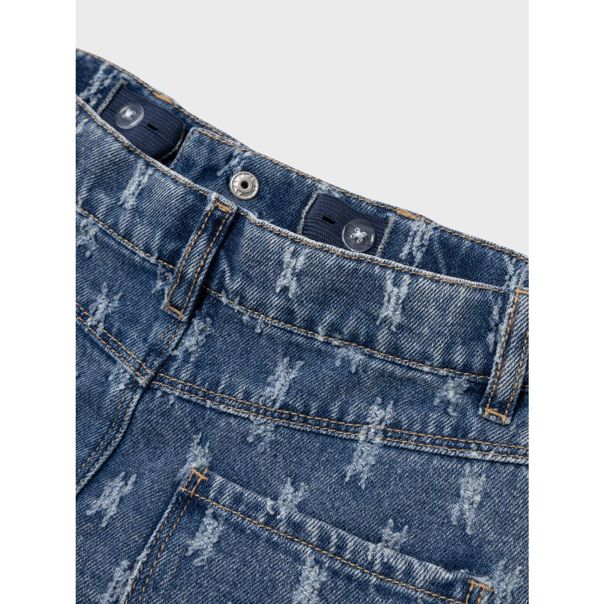 Name It Dark Blue Denim Bente Denim Nederdel 3