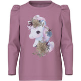 Name It Mauve Orchid Naia Bluse