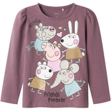 Name It Arctic Dusk Amanda Peppa Pig Bluse