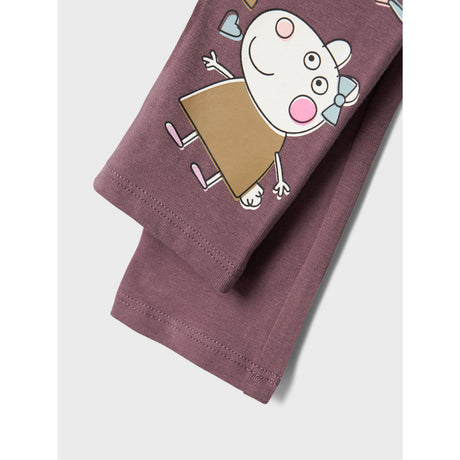 Name It Arctic Dusk Amma Peppa Pig Leggings