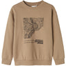 Name It Weathered Teak Nefiks Sweatshirt