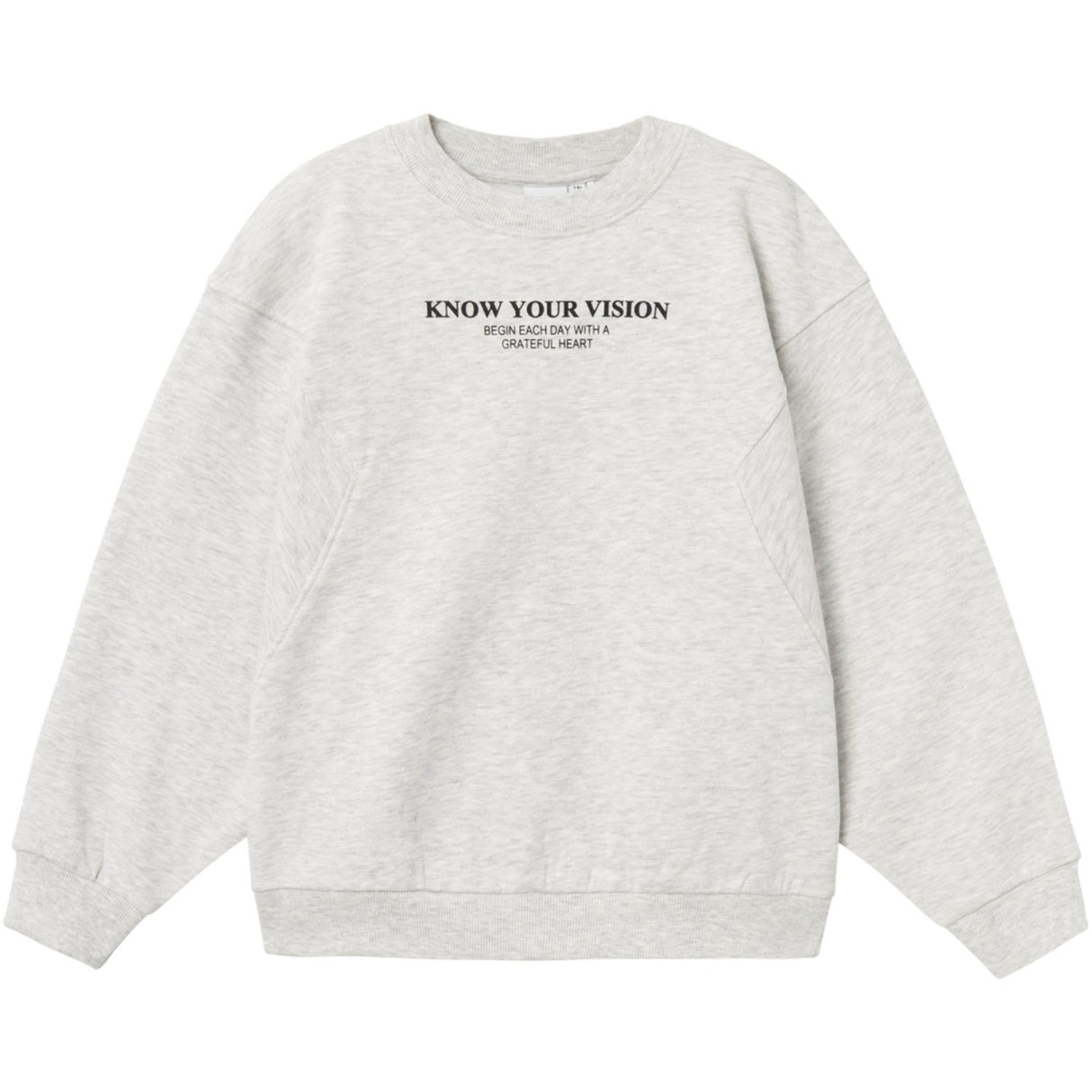 Name It Light Grey Melange Nakonni Sweatshirt