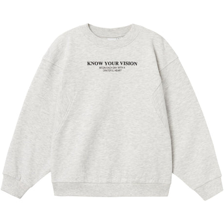 Name It Light Grey Melange Nakonni Sweatshirt