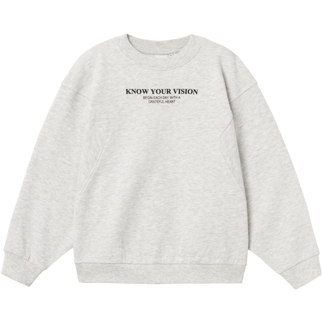 Name It Light Grey Melange Nakonni Sweatshirt