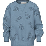 Name It Mountain Spring Dino AOP Vimo AOP Sweatshirt