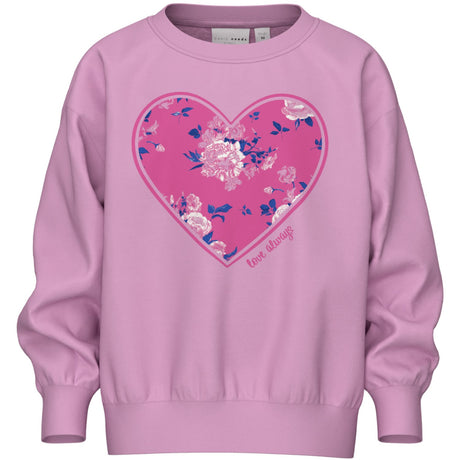 Name It Pastel Lavender Viloui Sweatshirt