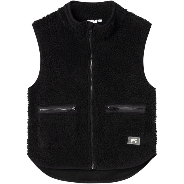 Name It Black Noderne Teddy Vest