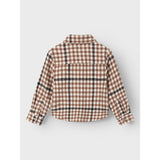 Name It Summer Sand Checks Nidennis Overshirt