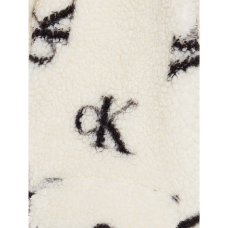 Calvin Klein Monogram Aop Ivory Teddy Aop Coat 2