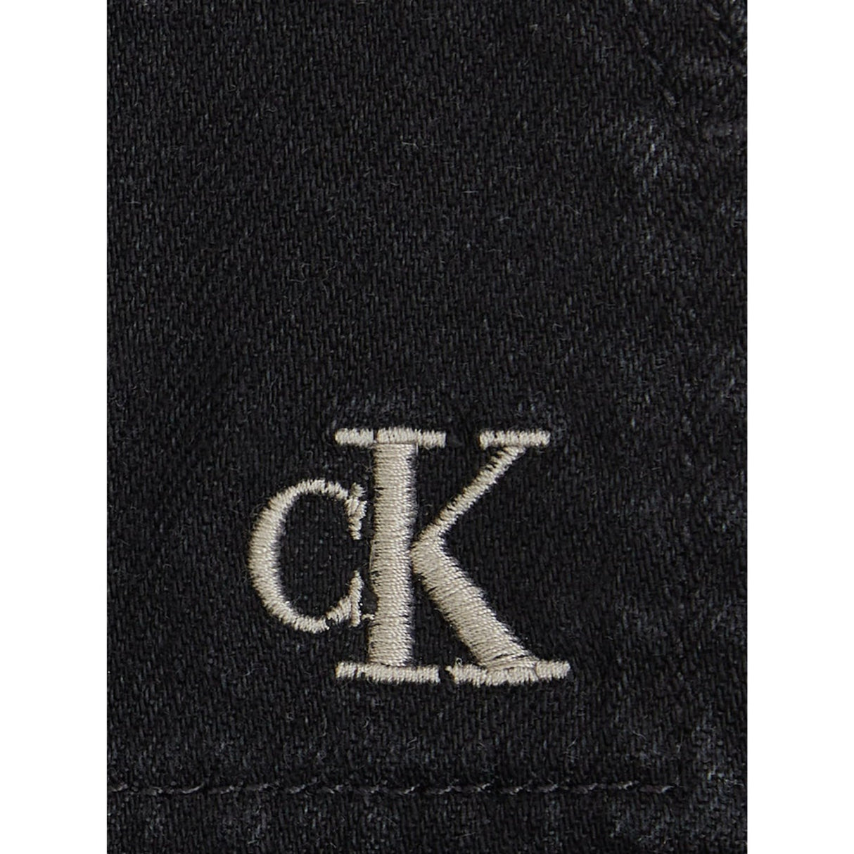 Calvin Klein Washed Black Denim Kjole 3