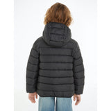 Calvin Klein Ck Black Inst. Logo Light Padded Jacket 3