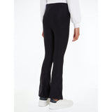 Calvin Klein Ck Black Ck Jacquard Flare Pants 3