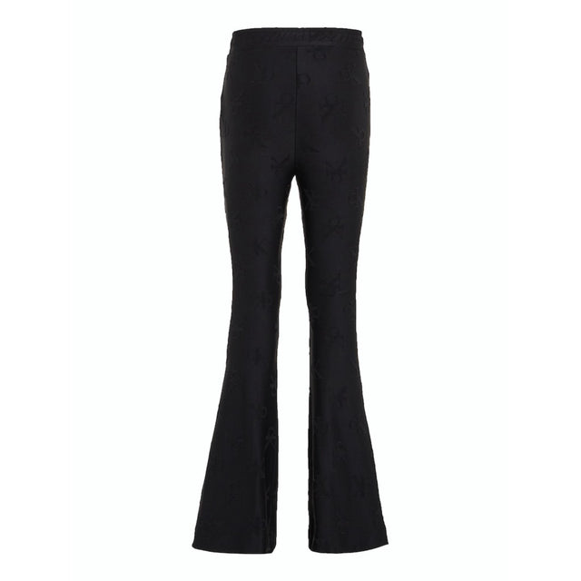 Calvin Klein Ck Black Ck Jacquard Flare Pants