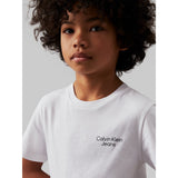 Calvin Klein Bright White Ckj Stack Logo T-Shirt 5