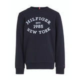 Tommy Hilfiger Desert Sky Monotype Flock Reg Sweatshirt 5