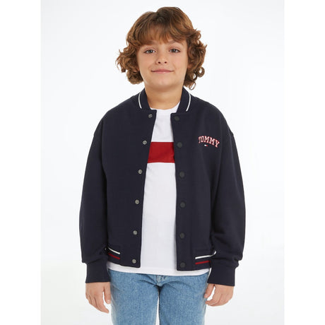 Tommy Hilfiger Desert Sky U Varsity Embroidery Bomber Jakke