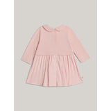 Tommy Hilfiger Soft Rose  Pique Pointelle Regular Dress Ls 2