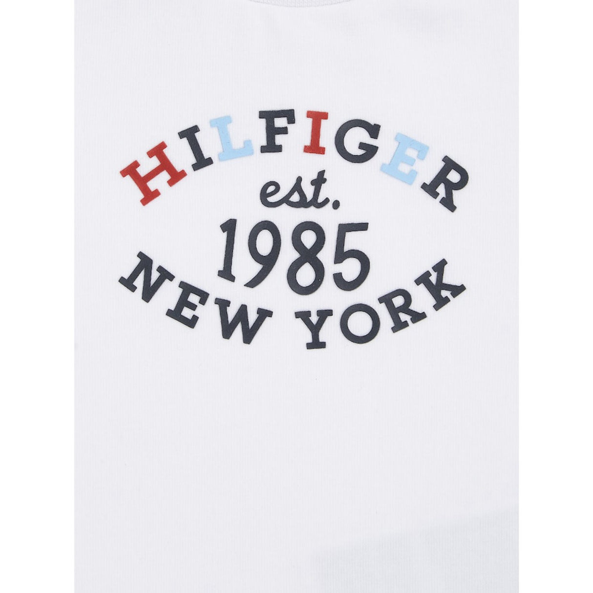 Tommy Hilfiger White Monotype Oval Regular Bluse 2