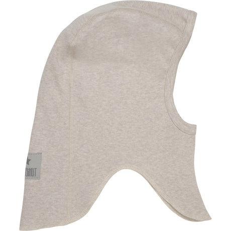 Huttelihut Camel Melange  Balaclava Rib