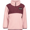 Didriksons Dusty Pink Gosig Kids Halfzip Fleece Jakke