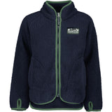 Didriksons Navy Gibbs Kids Fullzip Fleece Jakke 2