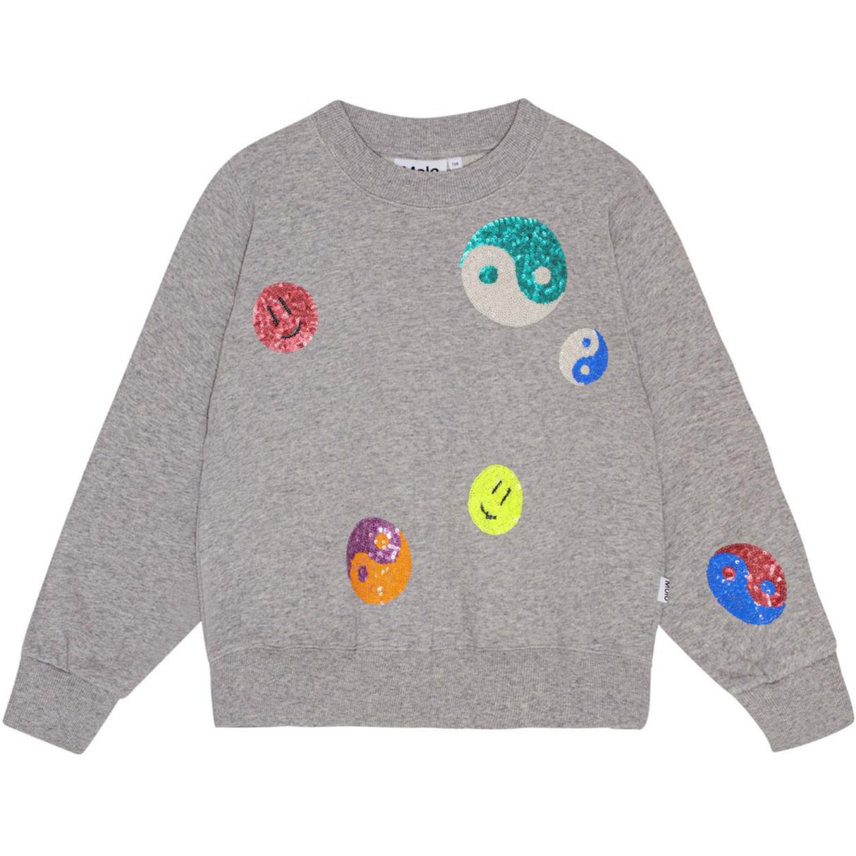 Molo Grey Melange  Marge Sweatshirt