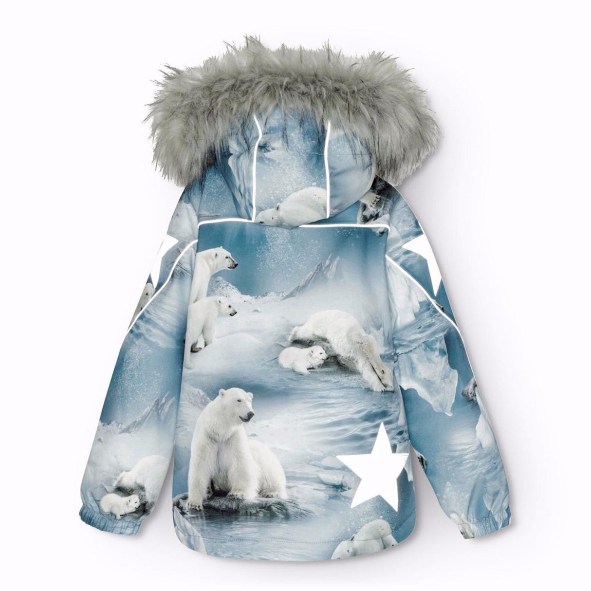 Molo Polar Bear Joy Hopla Fur Jakke 10