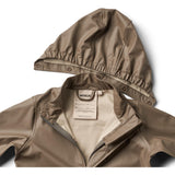 Wheat Dry Wood Rainwear Ollo Regnjakke