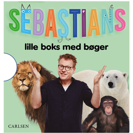 Forlaget Carlsen Sebastians lille boks med bøger