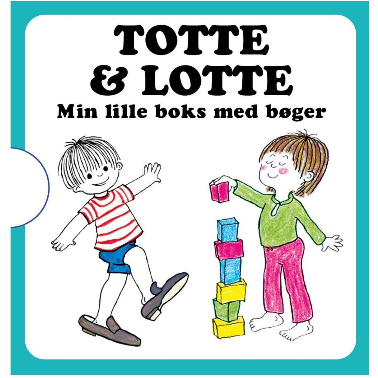 Forlaget Carlsen Totte & Lotte: Min lille boks med 4 bøger