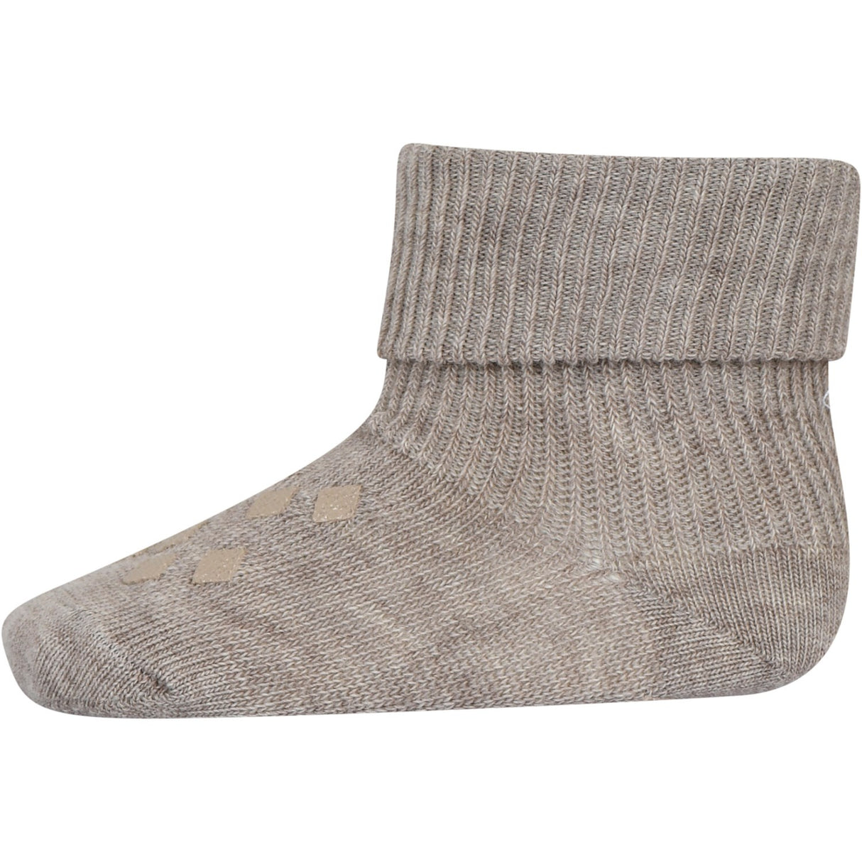 MP Danmark 57049 Ori Anti-Slip Strømper 489 Light Brown Melange