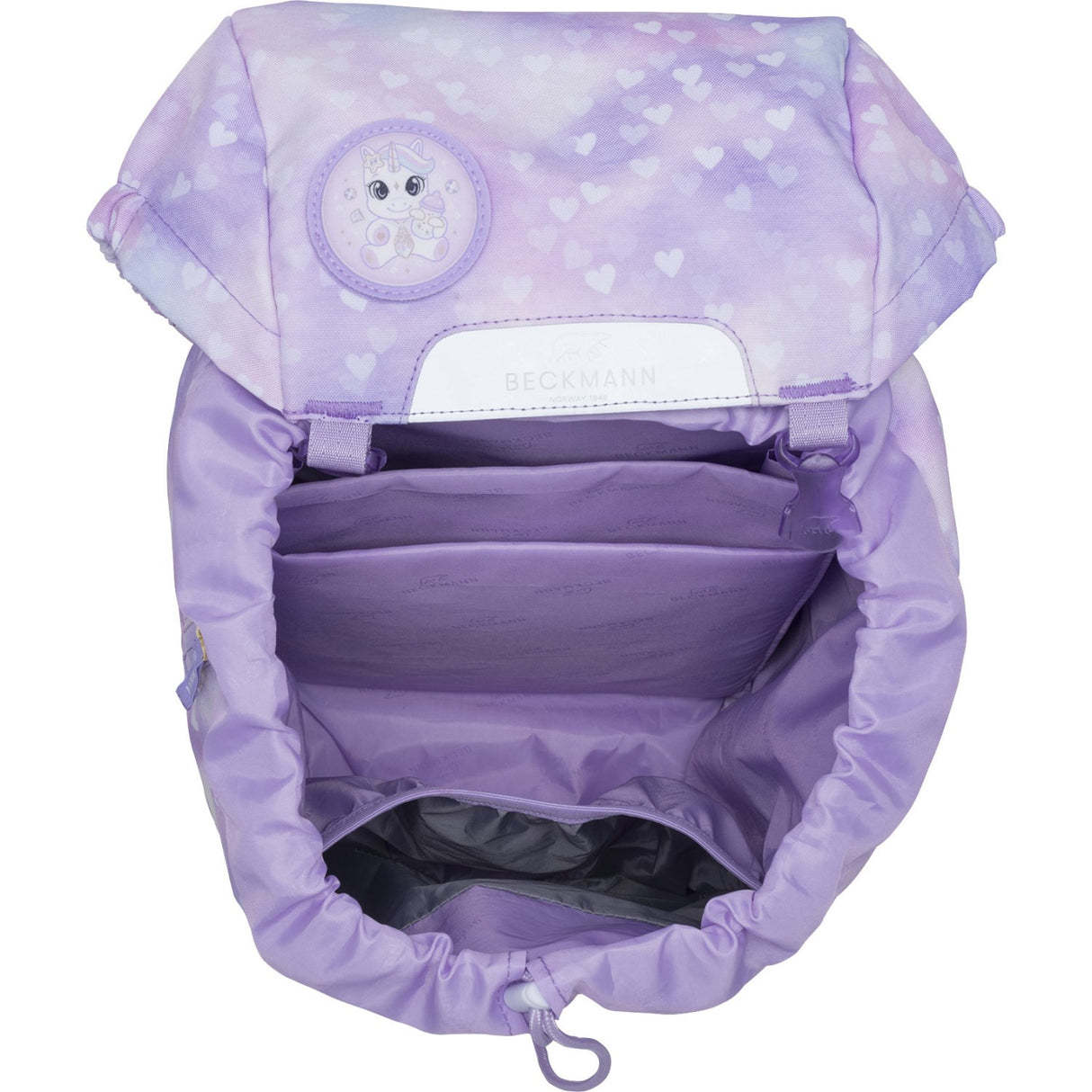 Beckmann Unicorn Princess Purple Classic Maxi Skoletaske 7