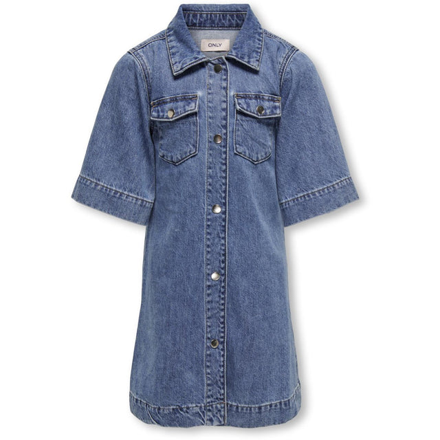 kids ONLY Medium Blue Denim Tova Denim Kjole Add