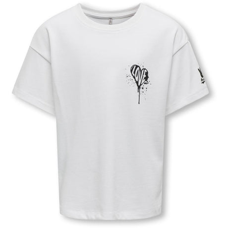 kids ONLY Bright White Cilla Boxy T-Shirt