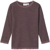 Name It Sparrow Wang Uld Needle Bluse Solid Noos