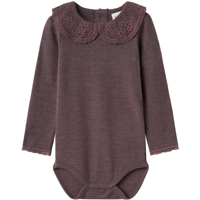 Name It Sparrow Wang Wool Needle Body With Collar