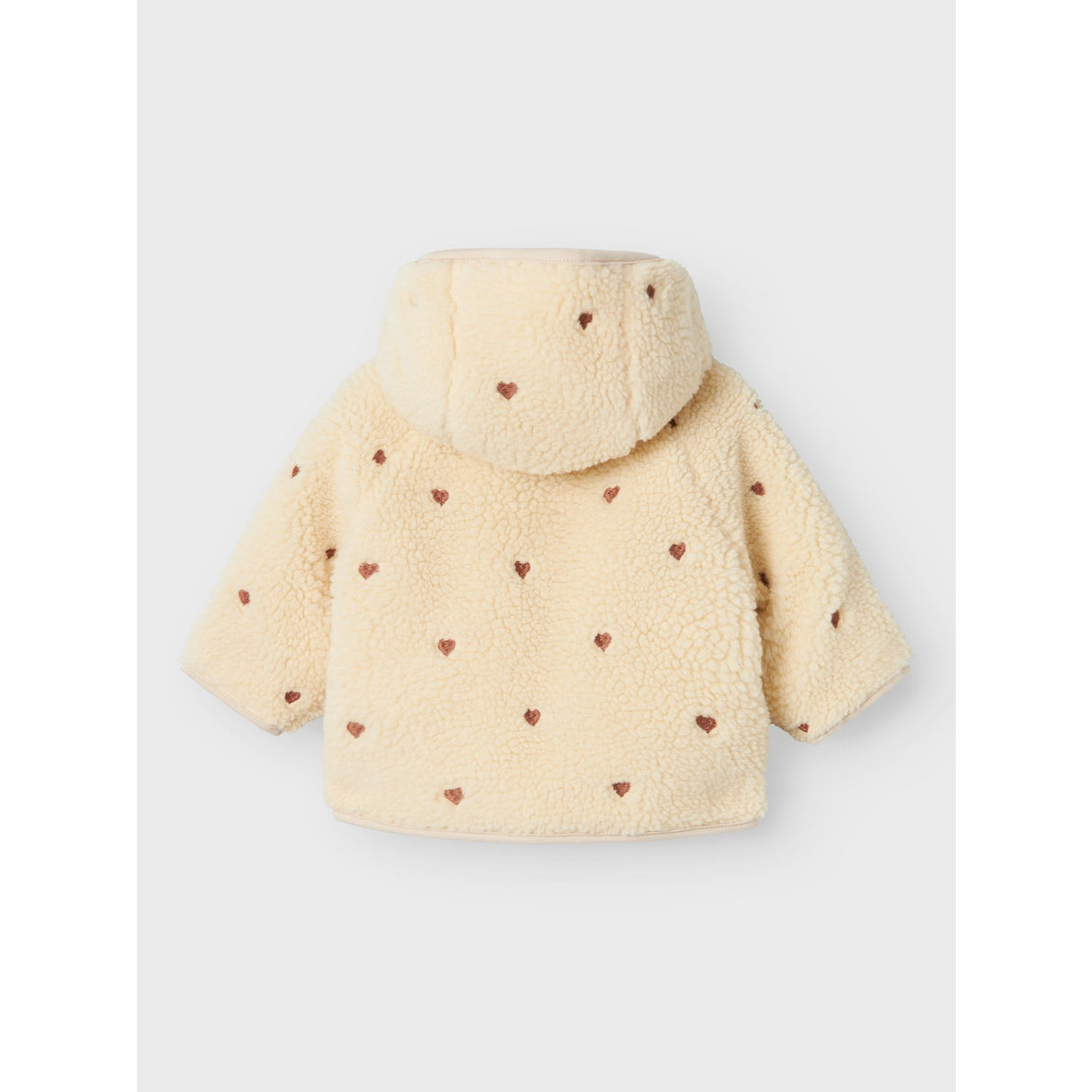 Lil'Atelier Sandshell Nalo Loose Sherpa Jakke